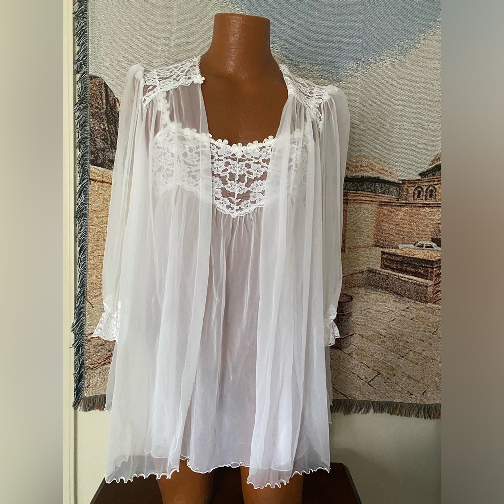 Vintage Gown and Robe